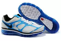 nike air max 2012 pas cher femmes-blue blance mark noir